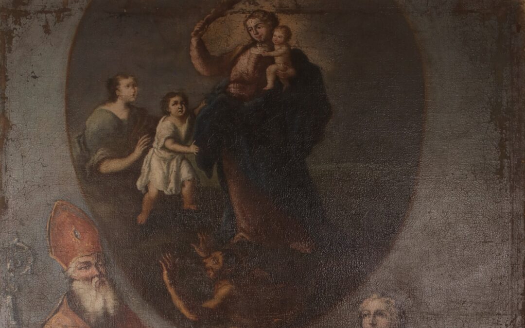 Madonna del Soccorso, tra San Nicola e Santa Lucia (XVIII sec.)